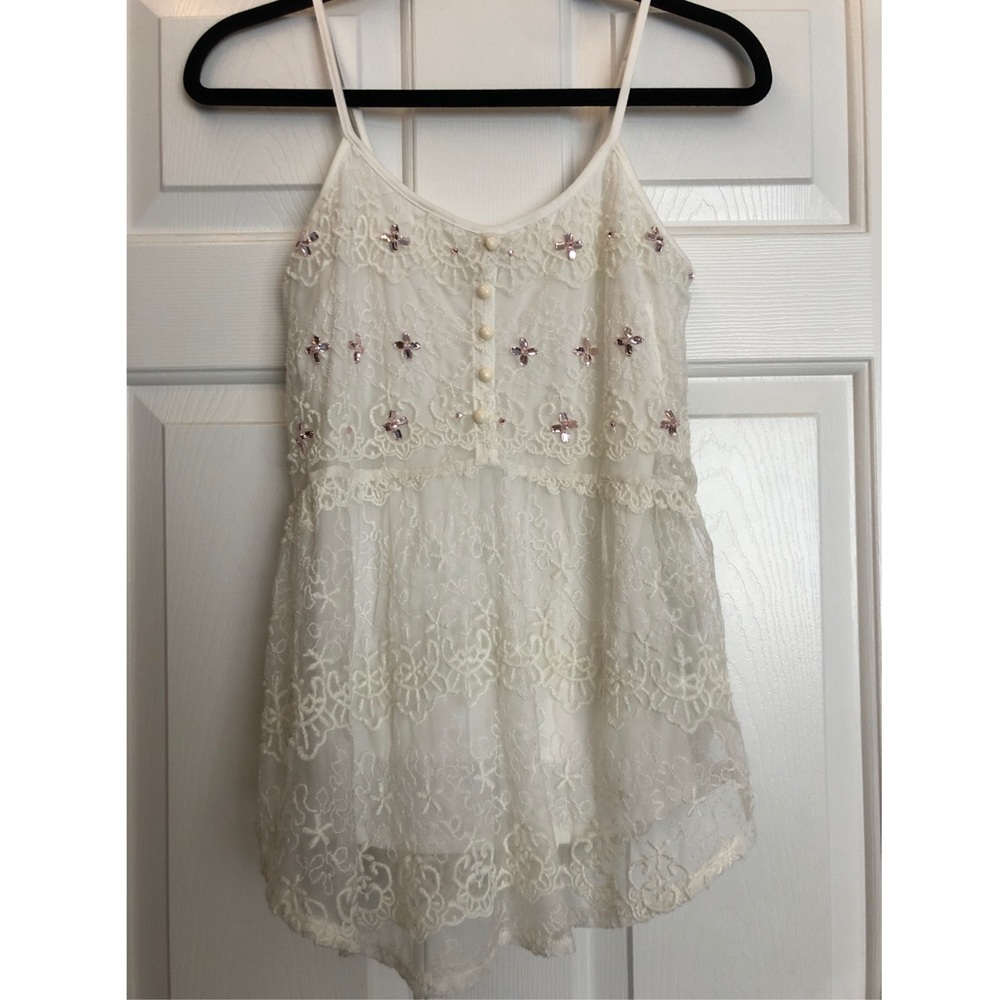 Spaghetti strap blouse